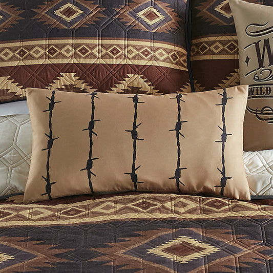 Barbed Wire Accent Pillow- SALE