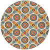 Talavera Heaven Indoor/Outdoor Rug - 8 Ft. Round