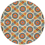 Talavera Heaven Indoor/Outdoor Rug - 8 Ft. Round