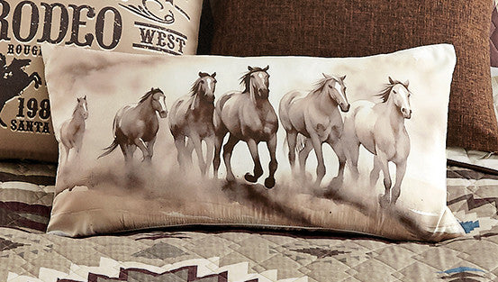 Sierra Mesa Horse Pillow