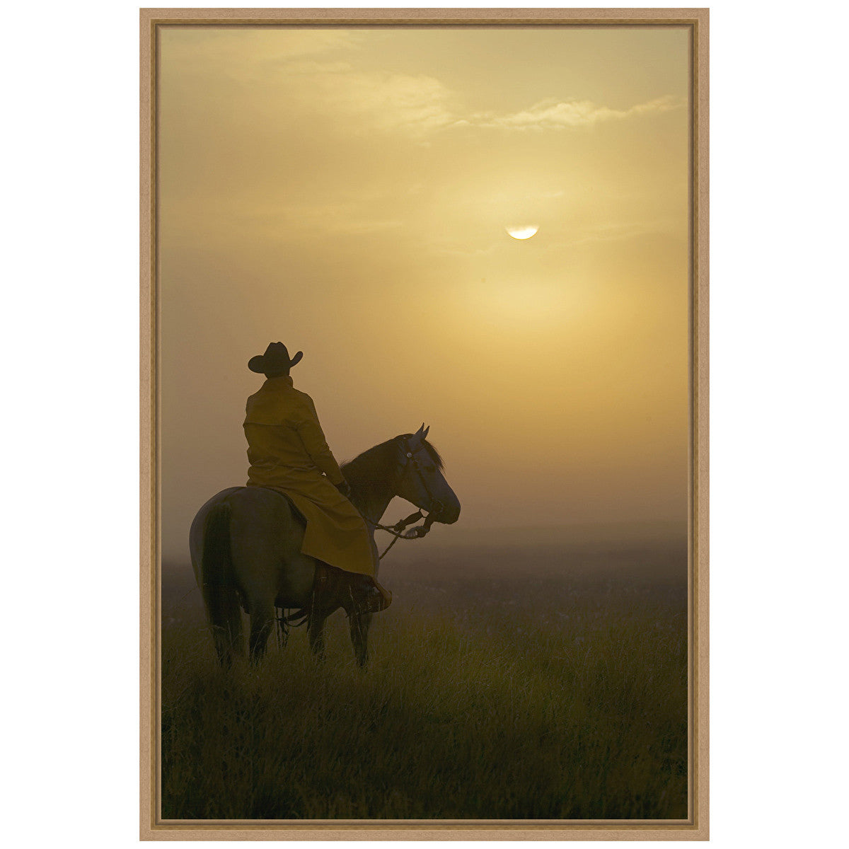 A New Day Framed Canvas