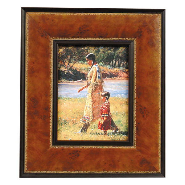 Summer on the Greasy Grass Framed Print