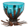 Agave Turquoise Centerpiece Bowl - OUT OF STOCK UNTIL 06/19/2026