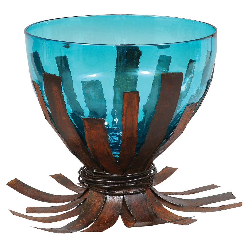 Agave Turquoise Centerpiece Bowl - OUT OF STOCK UNTIL 06/19/2026