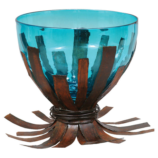 Agave Turquoise Centerpiece Bowl - OUT OF STOCK UNTIL 06/04/2026