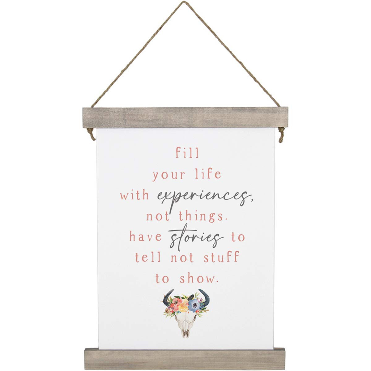 Fill Your Life Wall Art