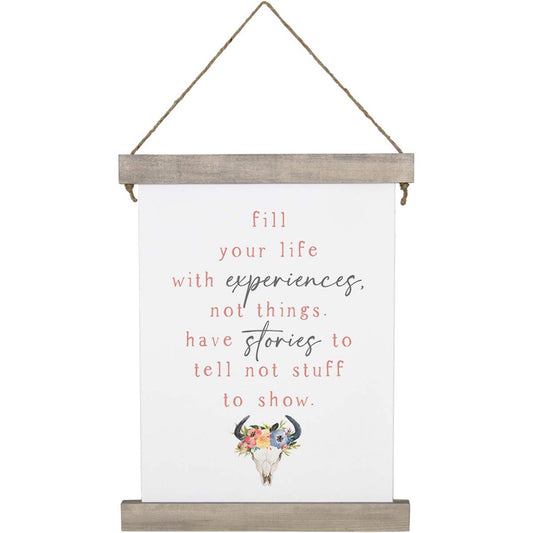 Fill Your Life Wall Art