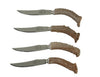Antler Steak Knives w/Crown Handle