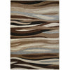 Adrift Brown Rug - 5 x 7