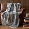 Manitoba Cotton Blend Gray Throw
