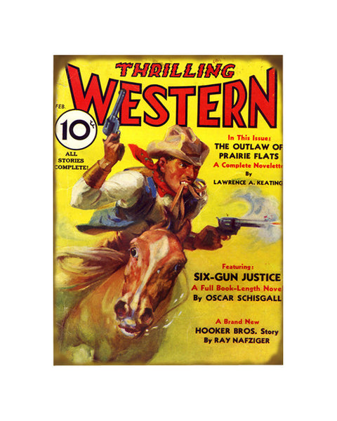 Thrilling Western Sign