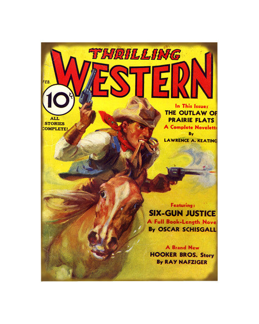 Thrilling Western Sign