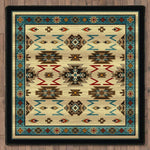 Storm Clouds Rug - 8 Ft. Square