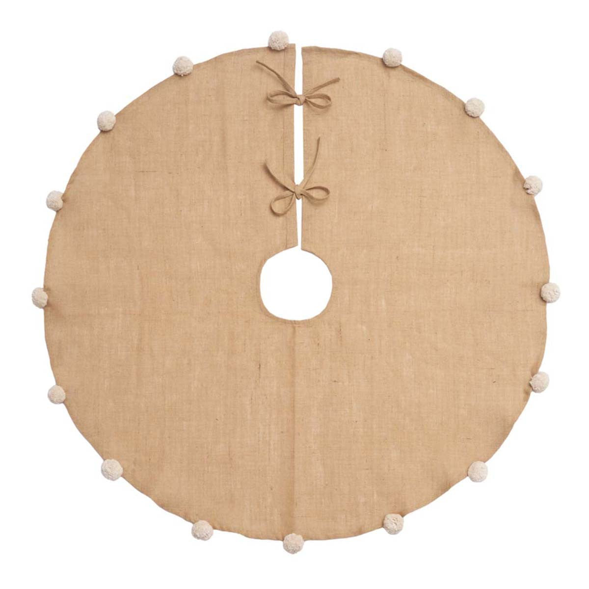 Rustic Charm Burlap Tree Skirt