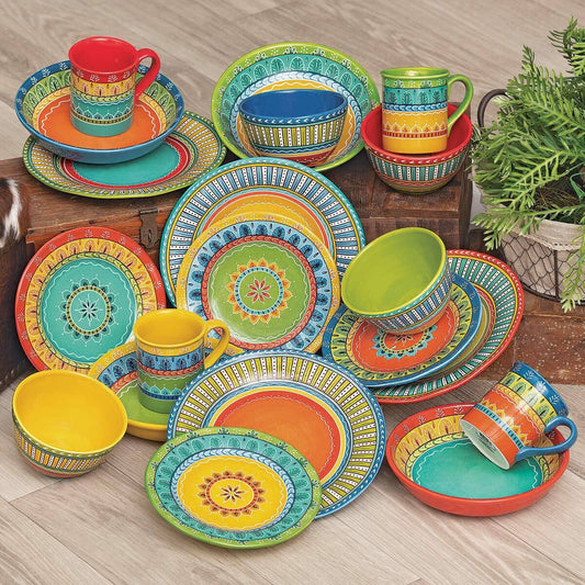 Sonoran Splendor Dinner Plates - Set of 4 - OVERSTOCK