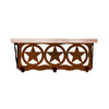 Texas Star 20 Inch Pine Hook Shelf
