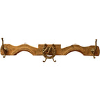 Yoke Coat Hanger with Horseshoe Hook