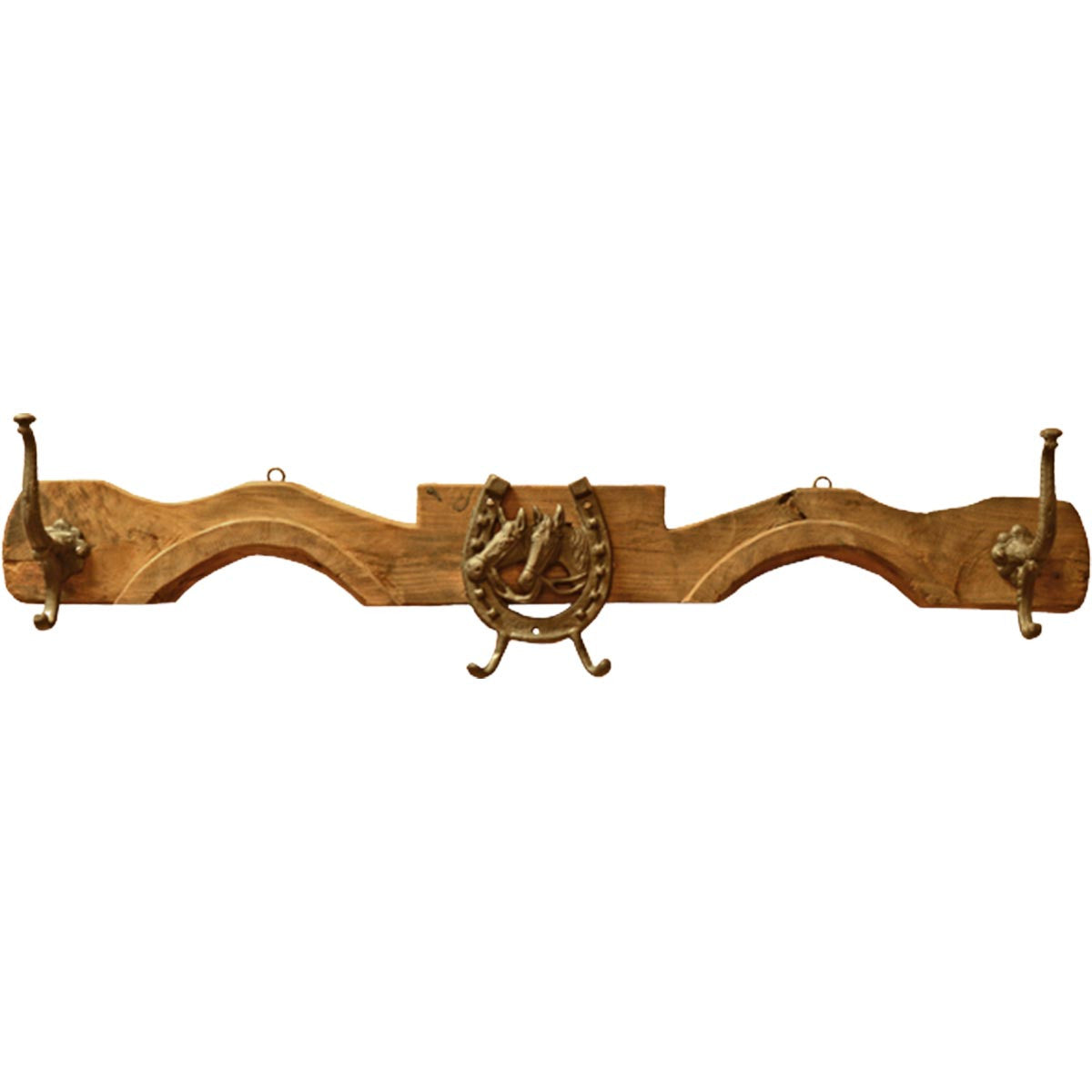 Yoke Coat Hanger with Horseshoe Hook