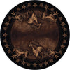Wild Horses & Stars Rug - 8 Ft. Round