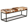 Cowboys Leather Bench