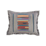 Sunset Embroidered Kidney Pillow