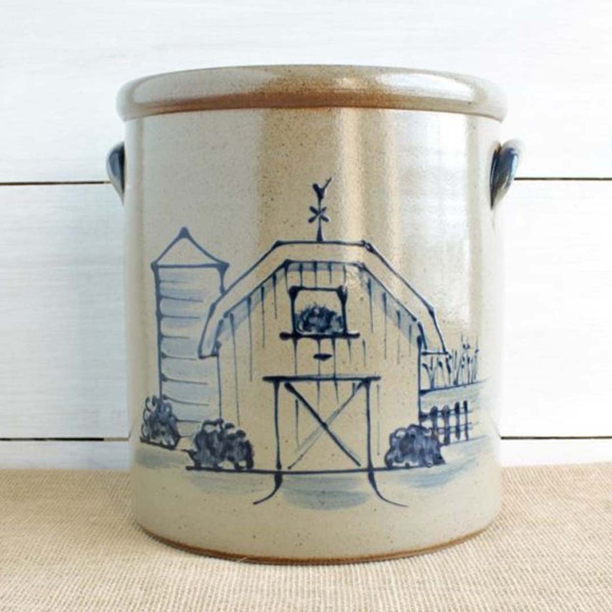 Farmyard Two Gallon Crock