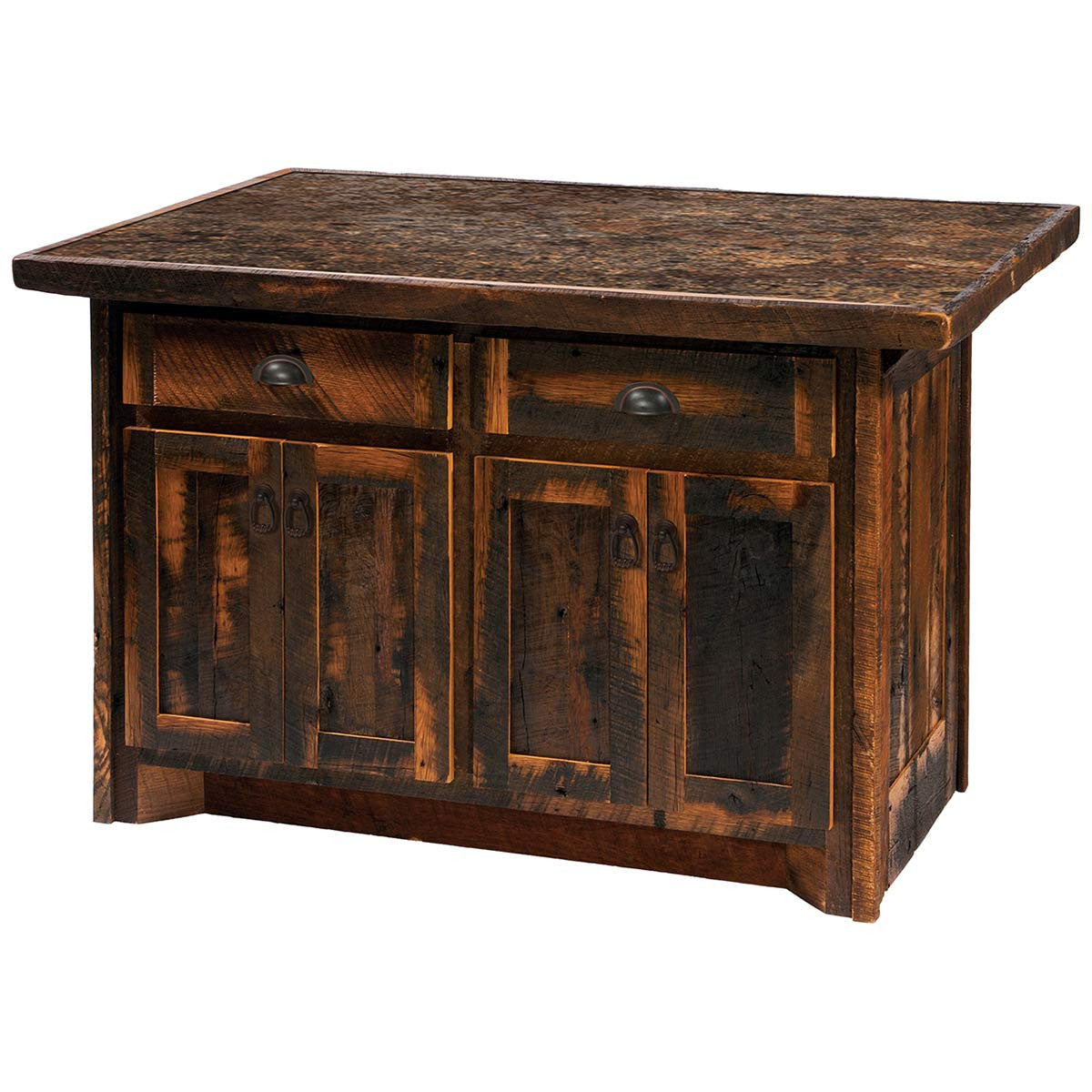 Barnwood Kitchen Island