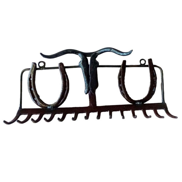 Steer & Horseshoe Key Holder