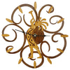 Kokopelli with Trumpet Wall Clock