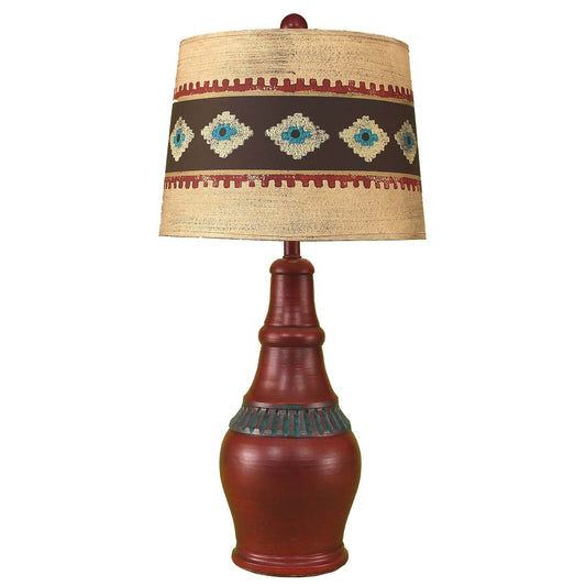Crimson Southwest Table Lamp