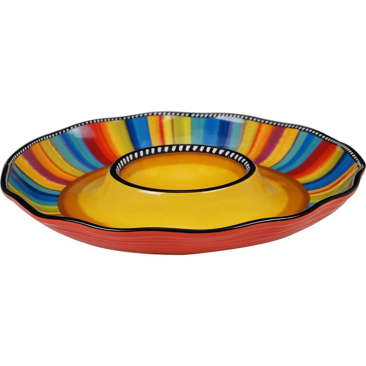 Viejo Chip & Dip Tray
