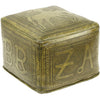 Yellow Bronco Large Ottoman