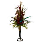 Aileen Standing Horn Mantelpiece