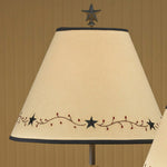 Rustic Star Vine Lampshade - 12 Inch - OUT OF STOCK UNTIL 09/08/2026