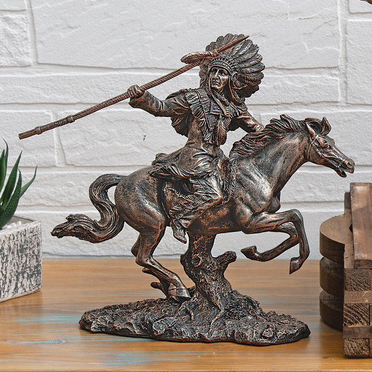 Tribal Warrior Sculpture