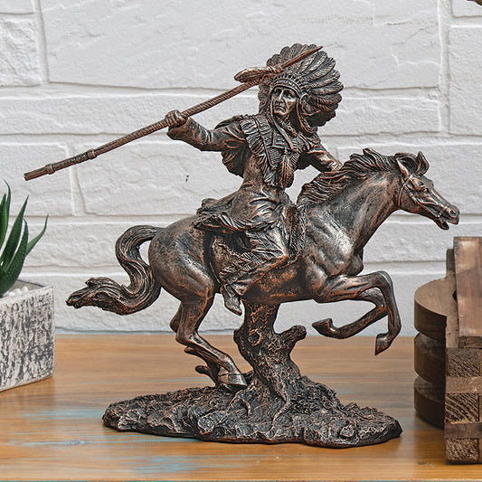 Tribal Warrior Sculpture