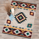Whiskey River Gems Rug - 11 x 13