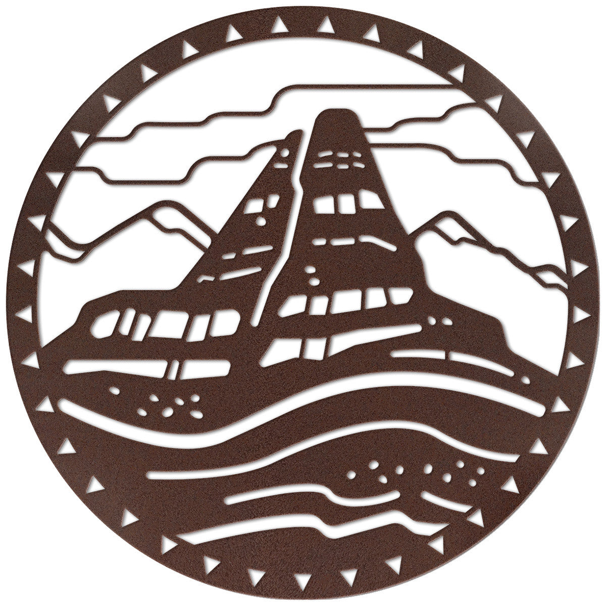 Butte Metal Wall Art