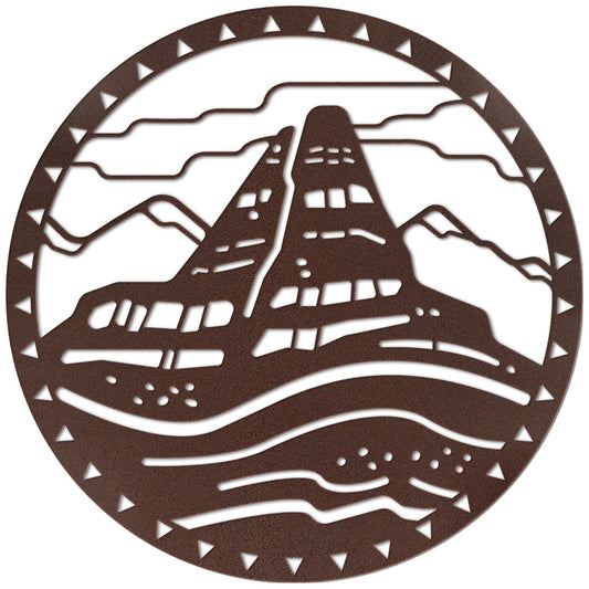 Butte Metal Wall Art