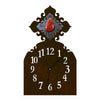 Red Jasper Table Clock