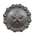 Star Berry Concho Cabinet Knobs - Set of 2