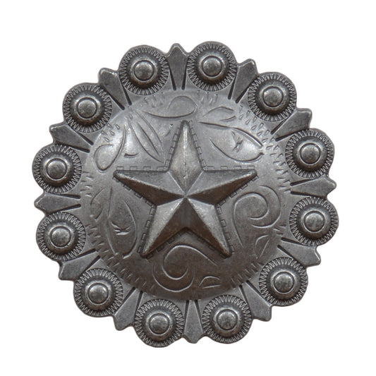 Star Berry Concho Cabinet Knobs - Set of 2
