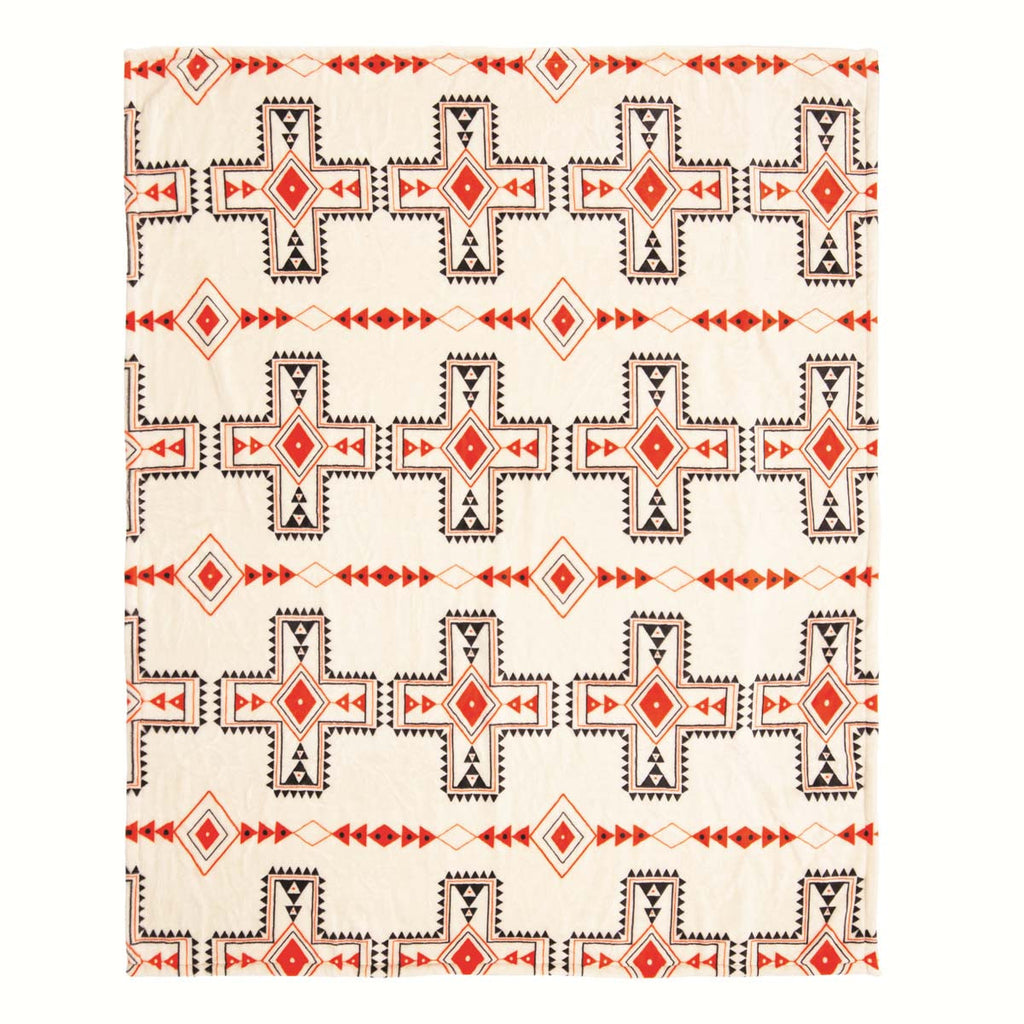 Western Sunshine Plush Travel Blanket - OUT OF STOCK UNTIL 06/15/2026