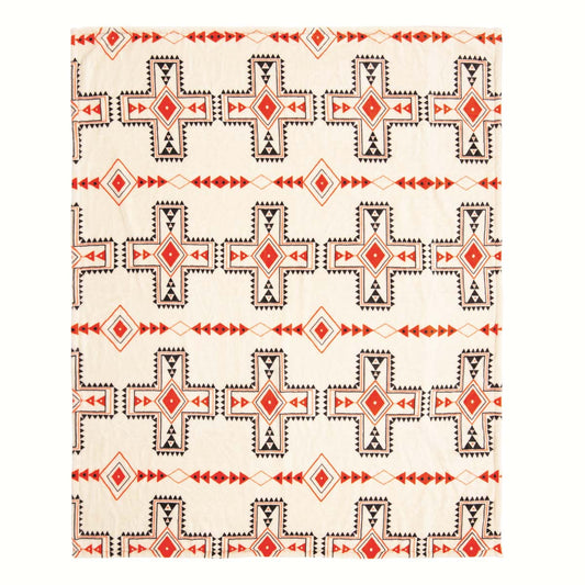 Western Sunshine Plush Travel Blanket - OUT OF STOCK UNTIL 06/15/2026