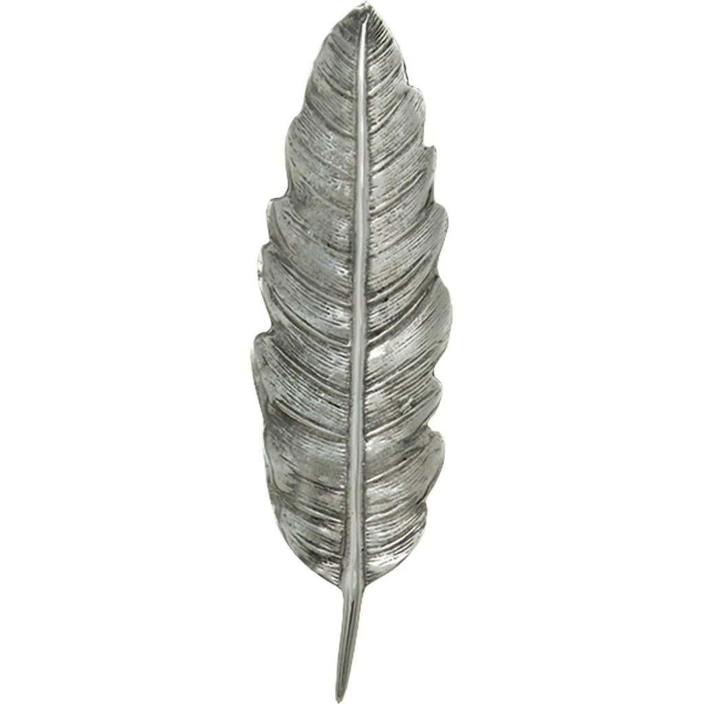 Pewter Feather Serving Tray