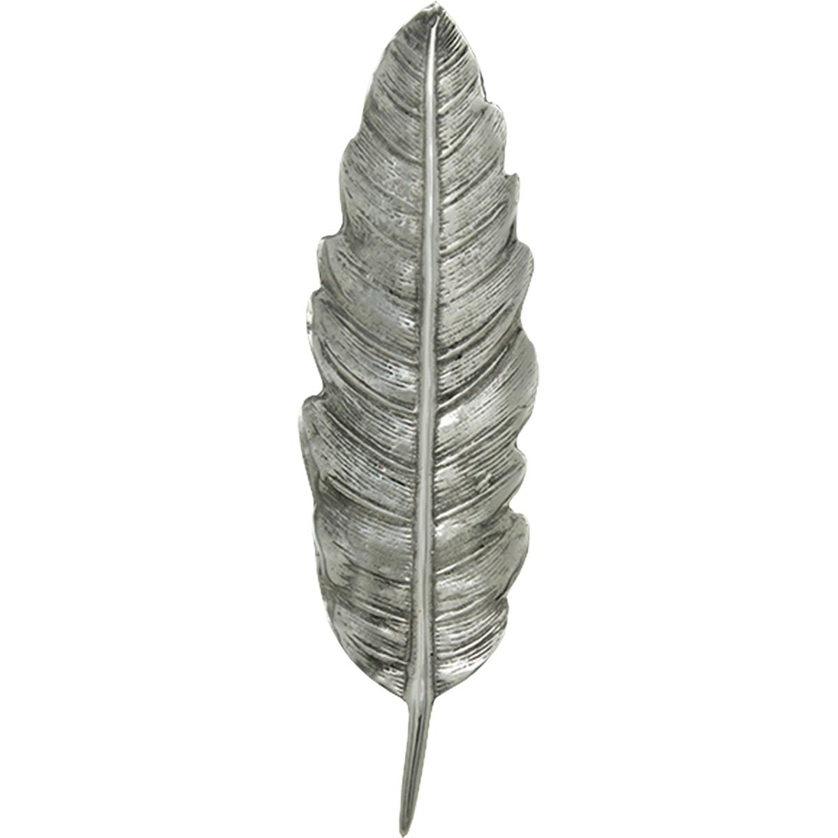 Pewter Feather Serving Tray