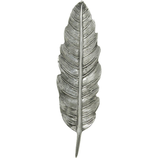 Pewter Feather Serving Tray