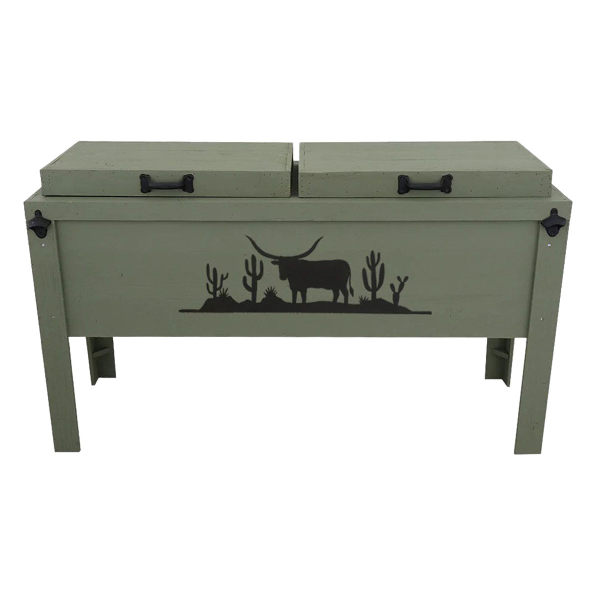 Chihuahuan Longhorn Double Cooler - Sage