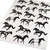 Multi Horse Kitchen Towels - Set of 2