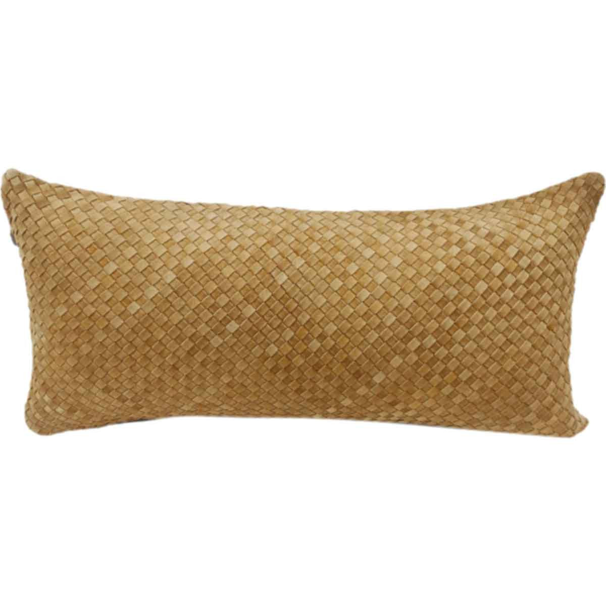 Cheyenne Weave Suede Lumbar Pillow - OUT OF STOCK UNTIL 06/16/2026
